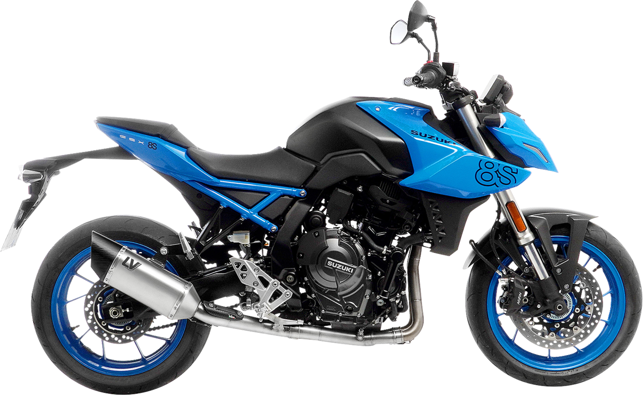 LeoVince LV-14 R Exhaust System - Titanium - Suzuki GSX-8R/S