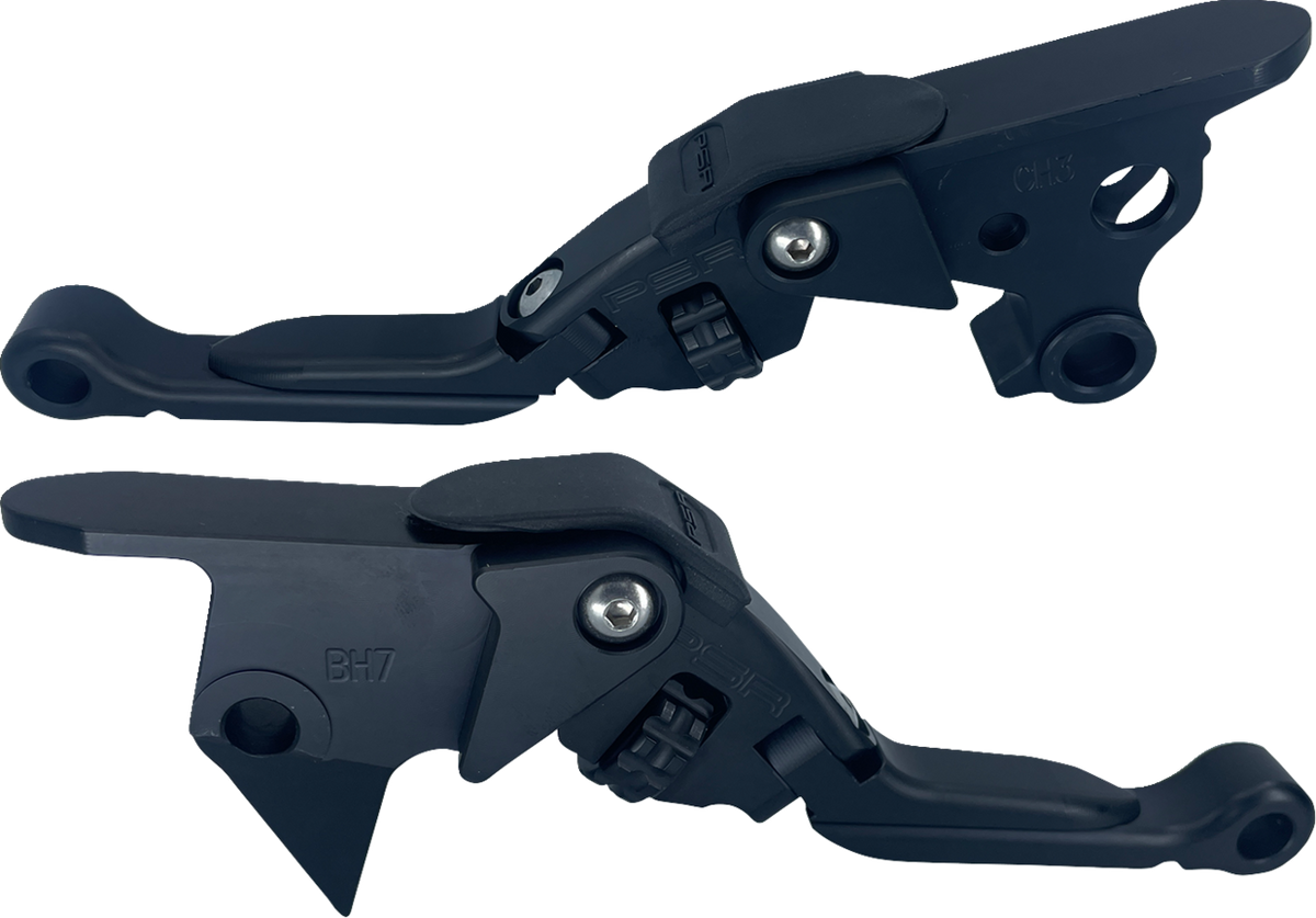 PSR Anthem Pro Adjustable Lever Set For Harley Models - Black