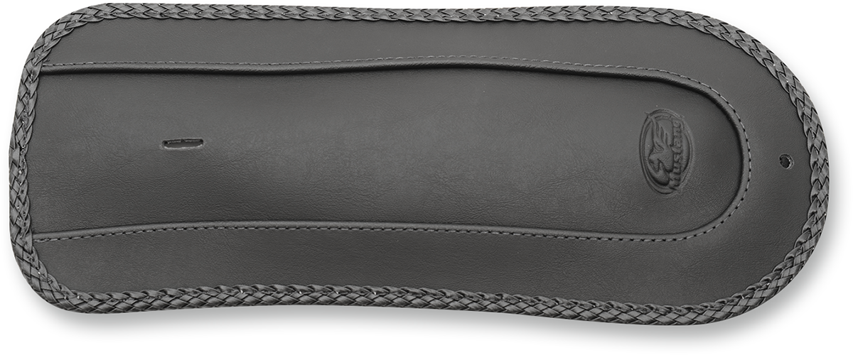 Mustang Fender Bib - Smooth - Black - HD Dyna '06-'17