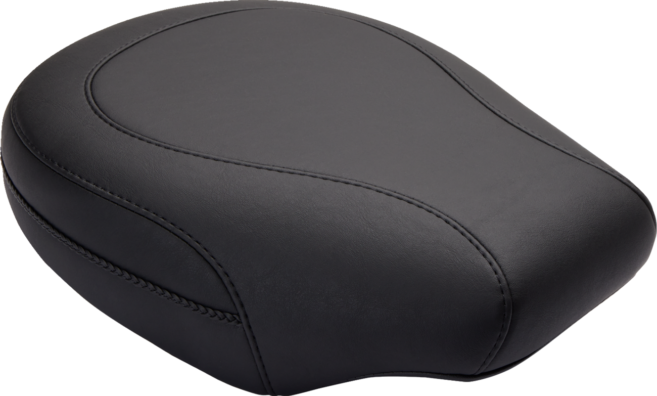 Mustang Wide Rear Seat - Smooth - Black - FXS/FLS '11-'17