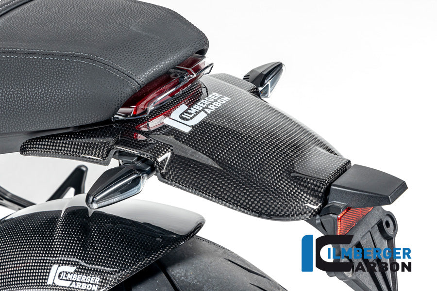 Ilmberger Carbon License Plate Fender Cover BMW R12 NineT - Gloss / Twill