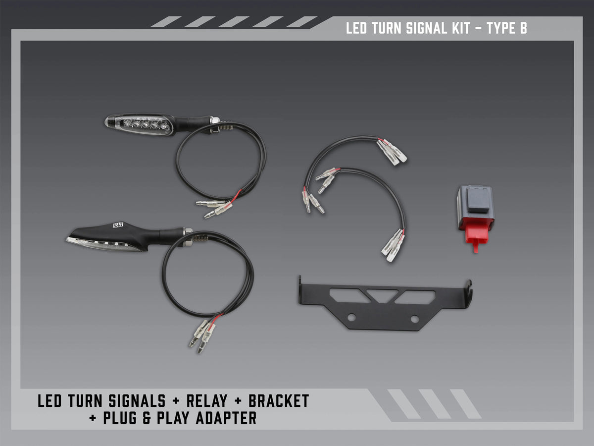 Yoshimura Type B Standard LED Signal Kit For V2 Fender Eliminators