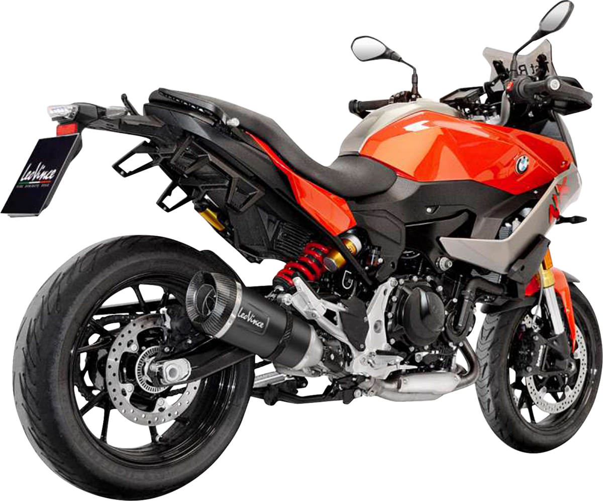 LeoVince Factory S Slip-On Muffler - Black - F 900