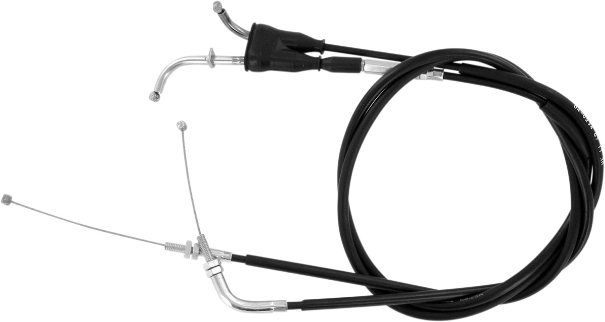 Motion Pro Black Vinyl Throttle Cable - Push/Pull - '00-'24 Kawasaki/Suzuki 400