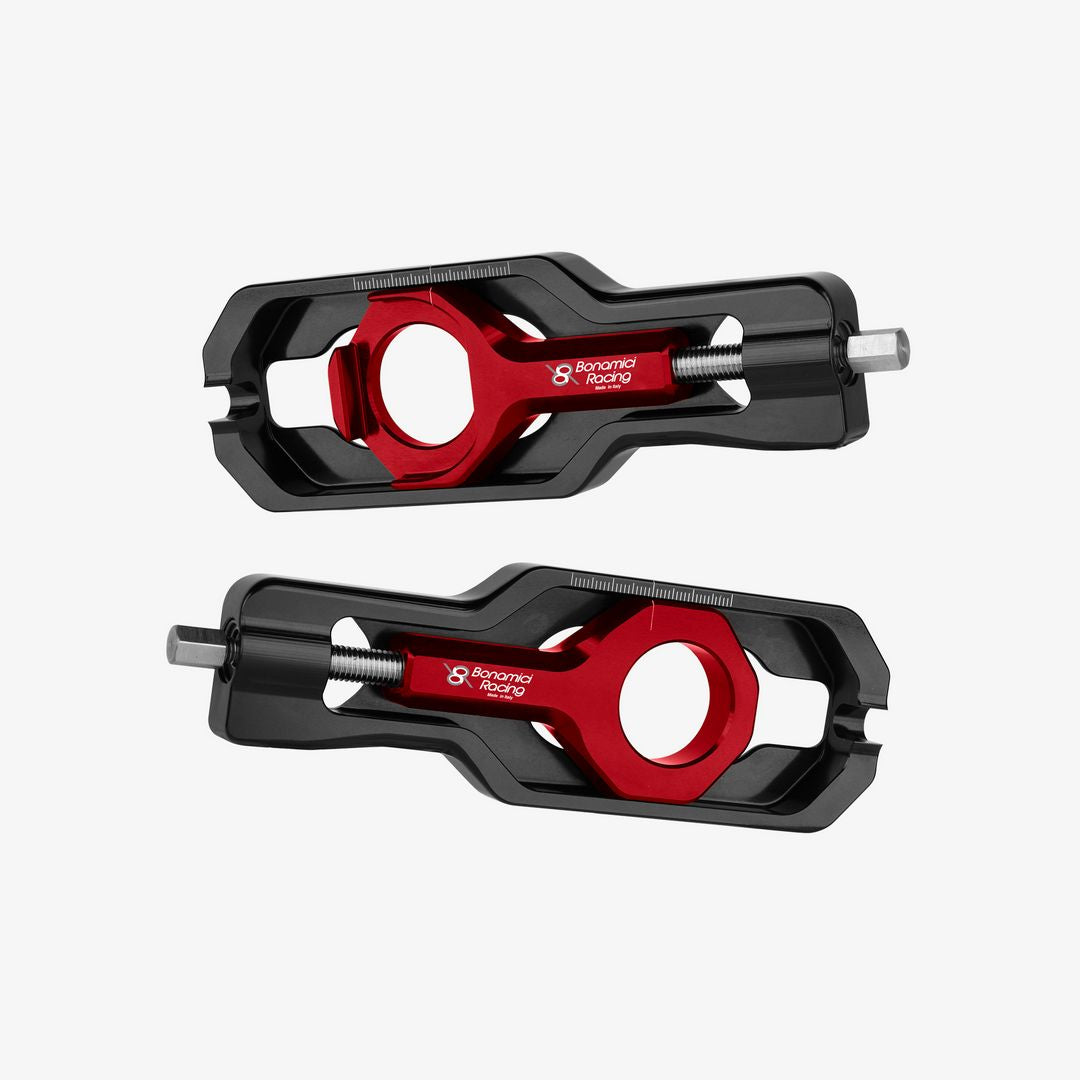Bonamici Racing Chain Adjuster - Yamaha YZF R1 - MT-10 - RED