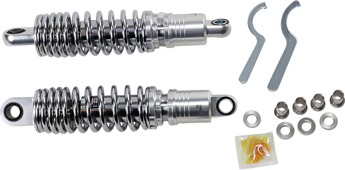 Drag Specialties Shocks Premium Ride-Height Adjustable Shocks — 11.50"