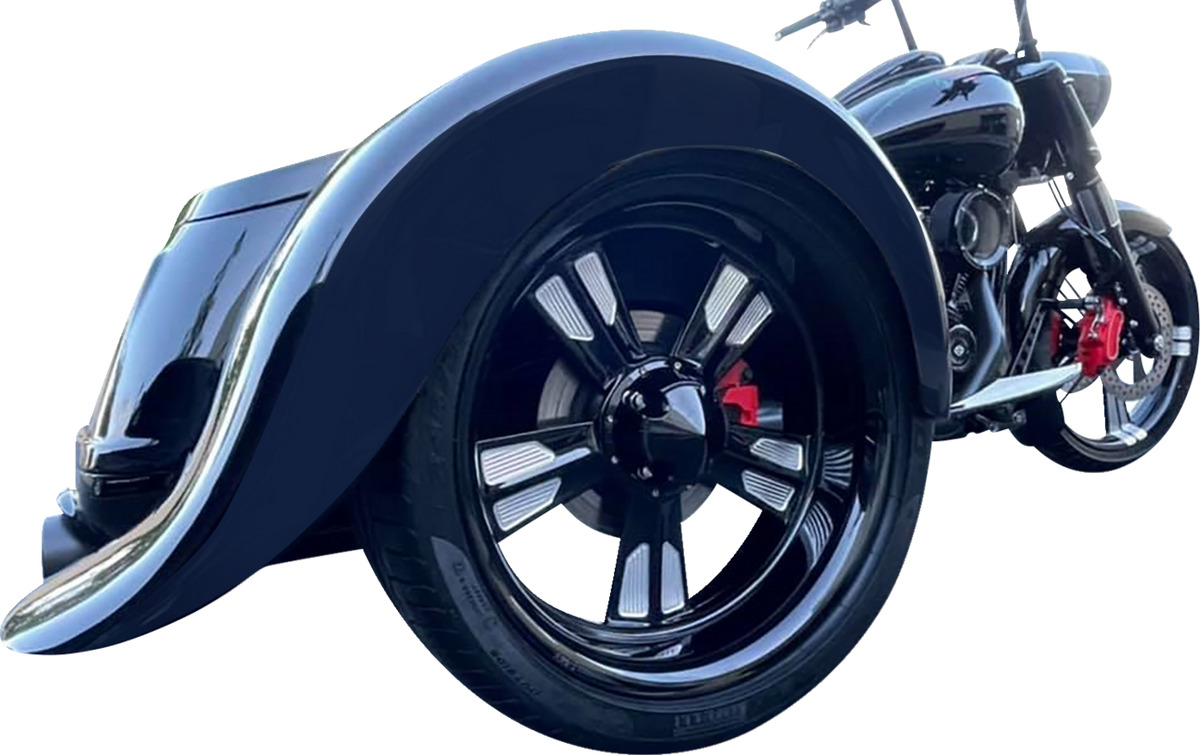 Paul Yaffe Bagger Nation Swoop Trike Fender - Left - FLTR/FLTRT