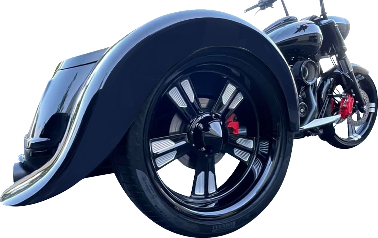 Paul Yaffe Bagger Nation Swoop Trike Fender - Left - FLTR/FLTRT