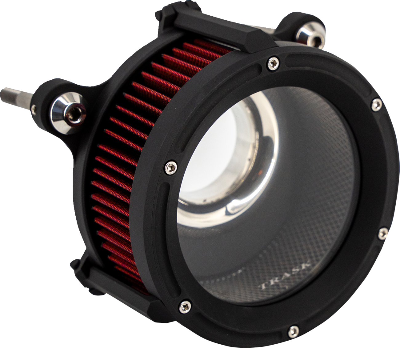 Trask Assault Charge High-Flow Air Cleaner - Flat Black