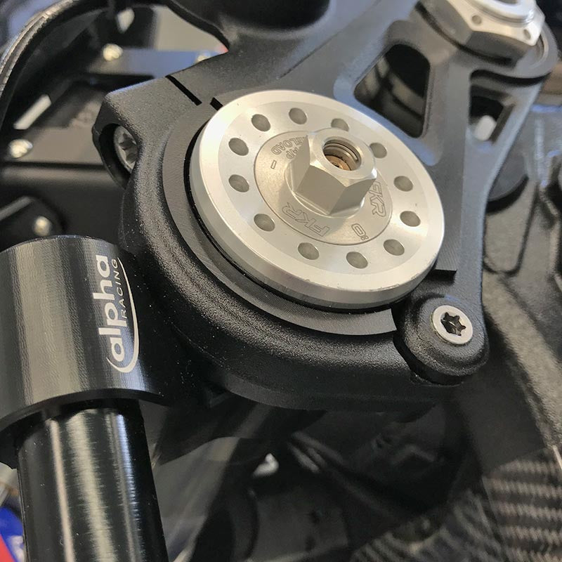 Clamp for triple clamp left