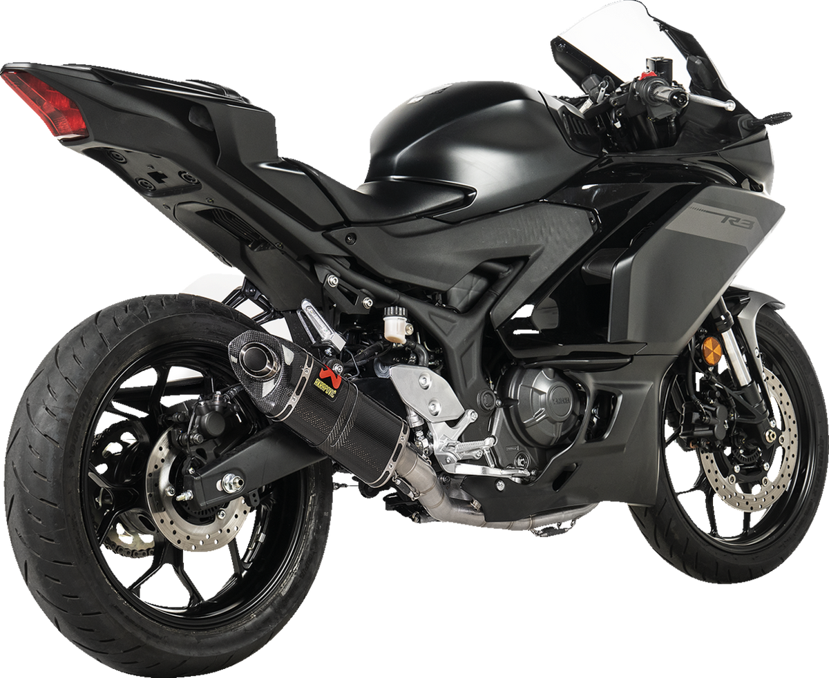 Akrapovic Racing Line Exhaust System - Carbon Fiber - Yamaha R3 &amp; MT-03