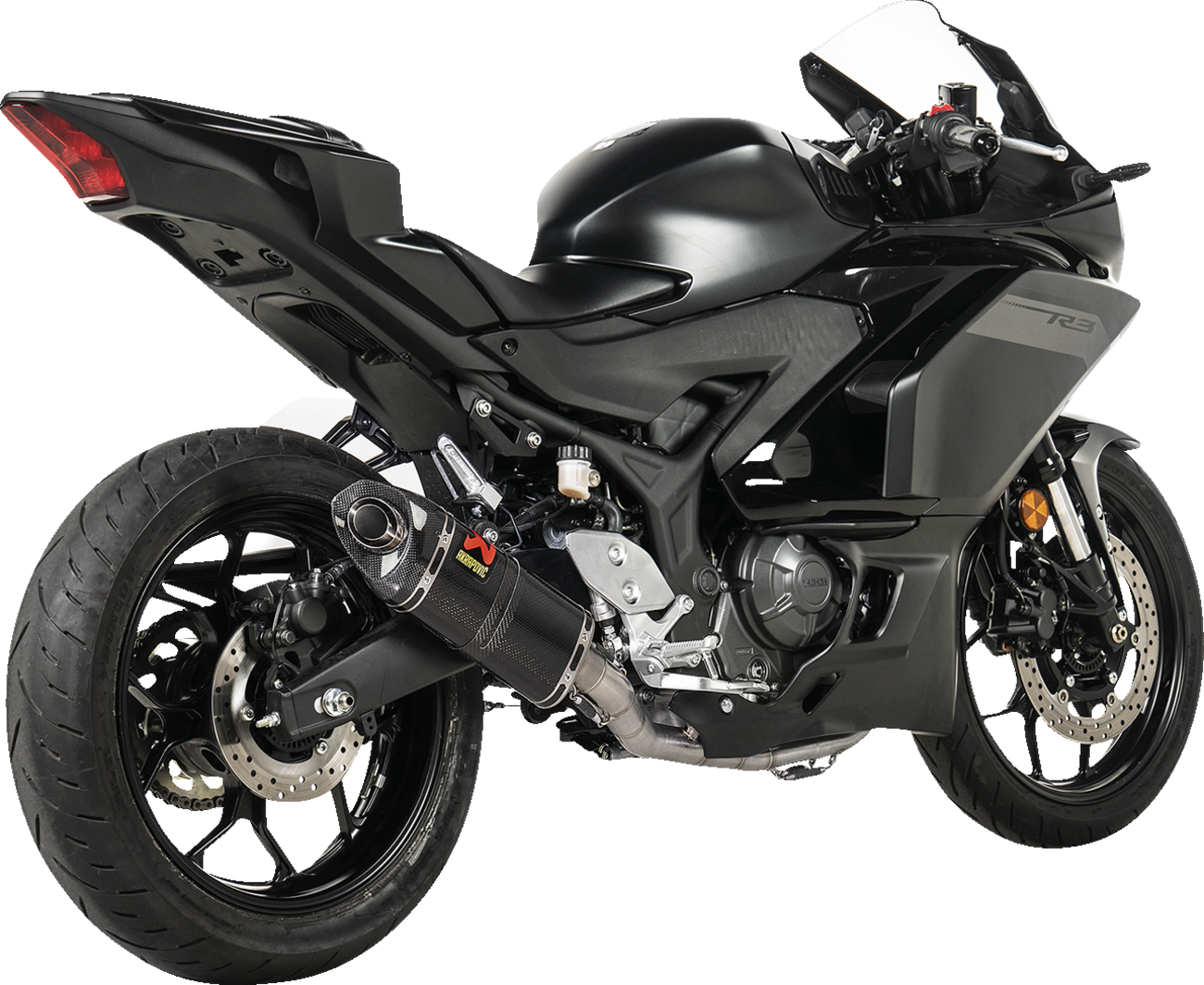 Akrapovic Racing Line Exhaust System - Carbon Fiber - Yamaha R3 & MT-03