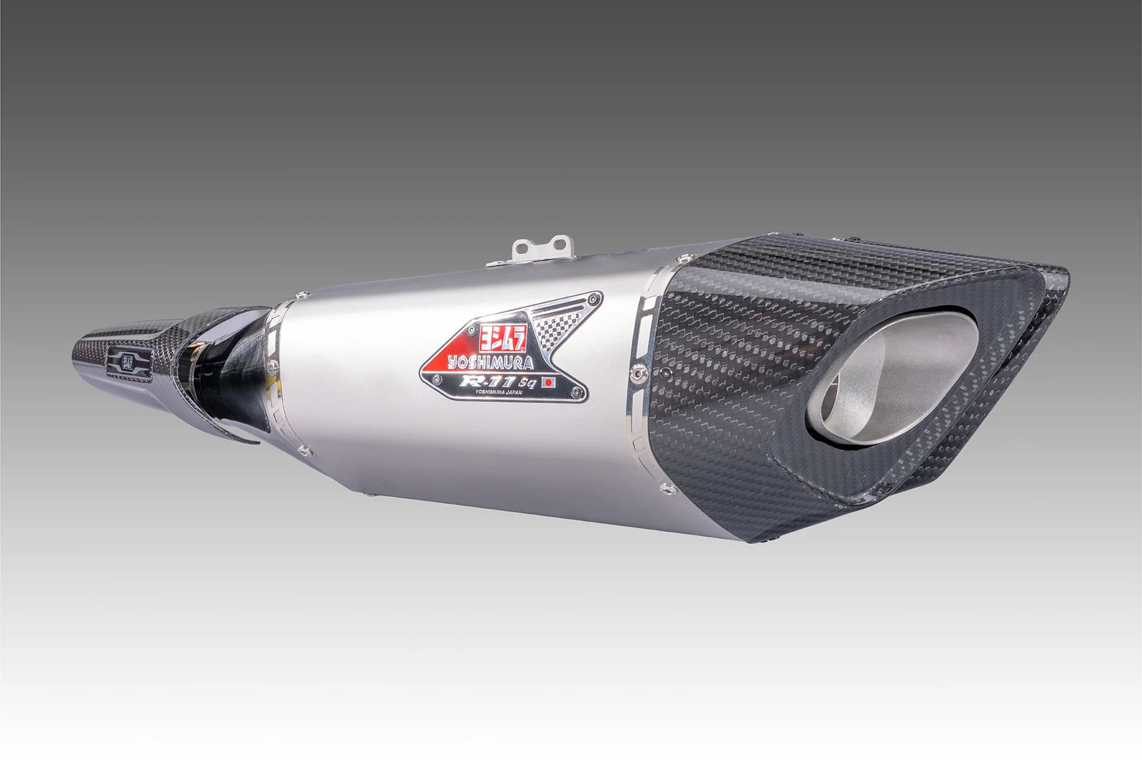 Yoshimura HAYABUSA 2021-26 Race R-11sq-R Dual Stainless Slip-On Exhaust, W/ Stainless Mufflers