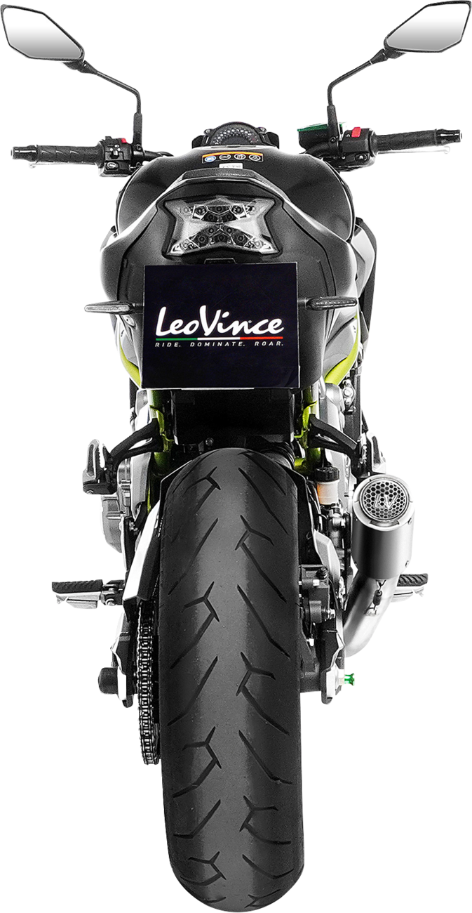 LeoVince LV Corsa S Slip-On Muffler - Titanium - Kawasaki Z 900