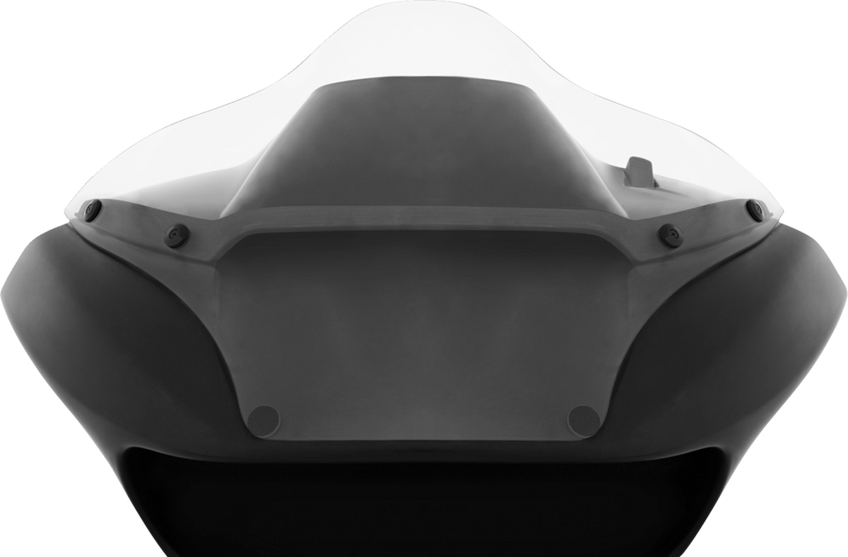 Memphis Shades Windshield - BRL Race Bubble - Clear - FLTRX