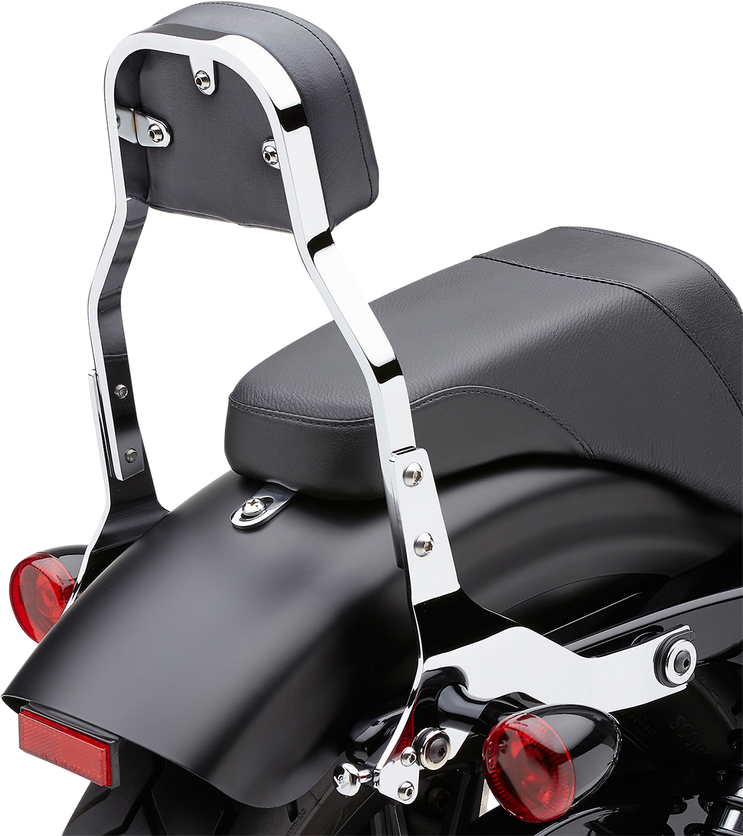 Cobra Backrest Kit - 11" - Chrome - Softail