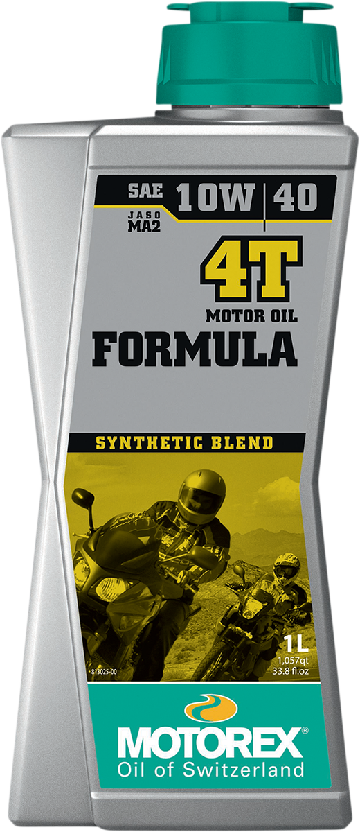Motorex Formula Synthetic Blend 4T Engine Oil - 10w-40 - 1L