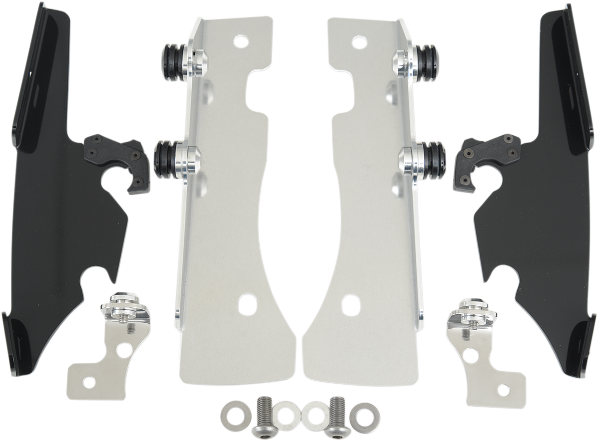 Memphis Shades Fats/Slim Trigger Lock Mounting Kit - XV 1600/1700 - Black