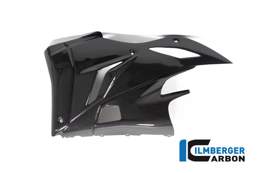 Ilmberger Carbon Belly Pan Left V4 Ducati Streetfighter - Gloss