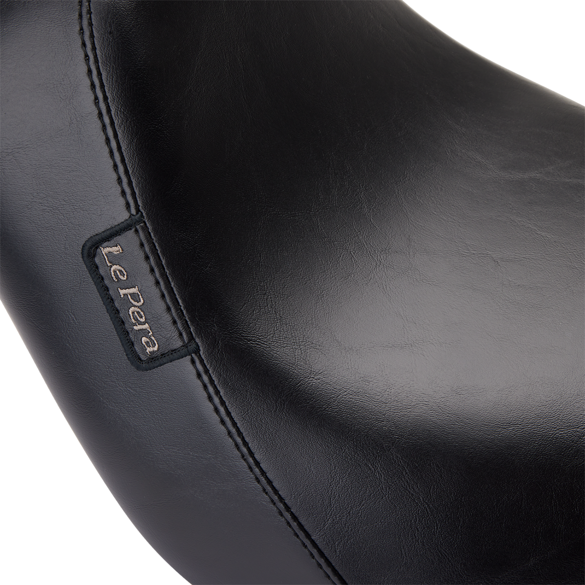 Le Pera Bare Bones Solo Seat - Smooth - Black - Softail '18-'23