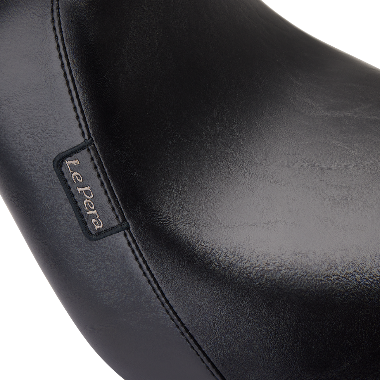 Le Pera Bare Bones Solo Seat - Smooth - Black - Softail '18-'23