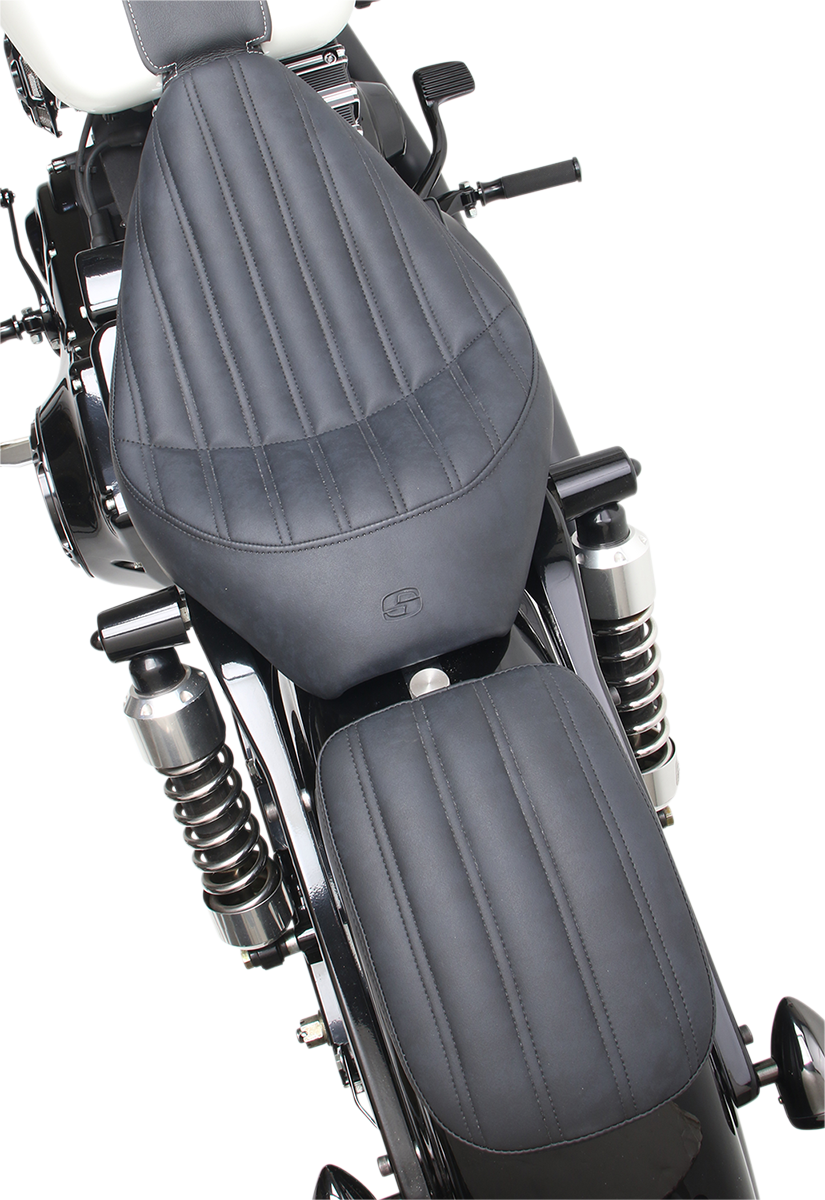 Saddlemen Detachable Pillion Pad - Knuckle - 7"