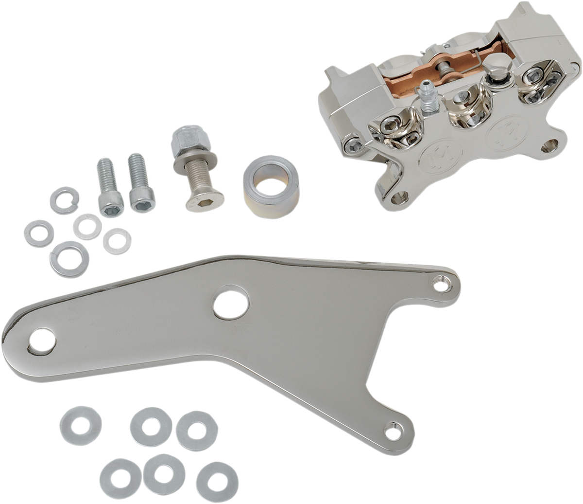 Performance Machine (PM) Rear Caliper - Chrome - 11.5" - 81-83fx/Fl