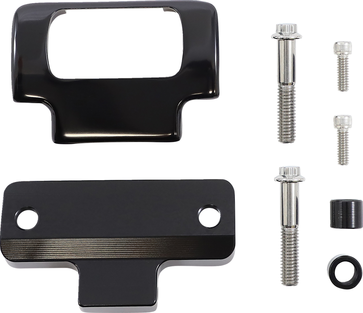 Slyfox Gauge Mount - Single - Black - M8