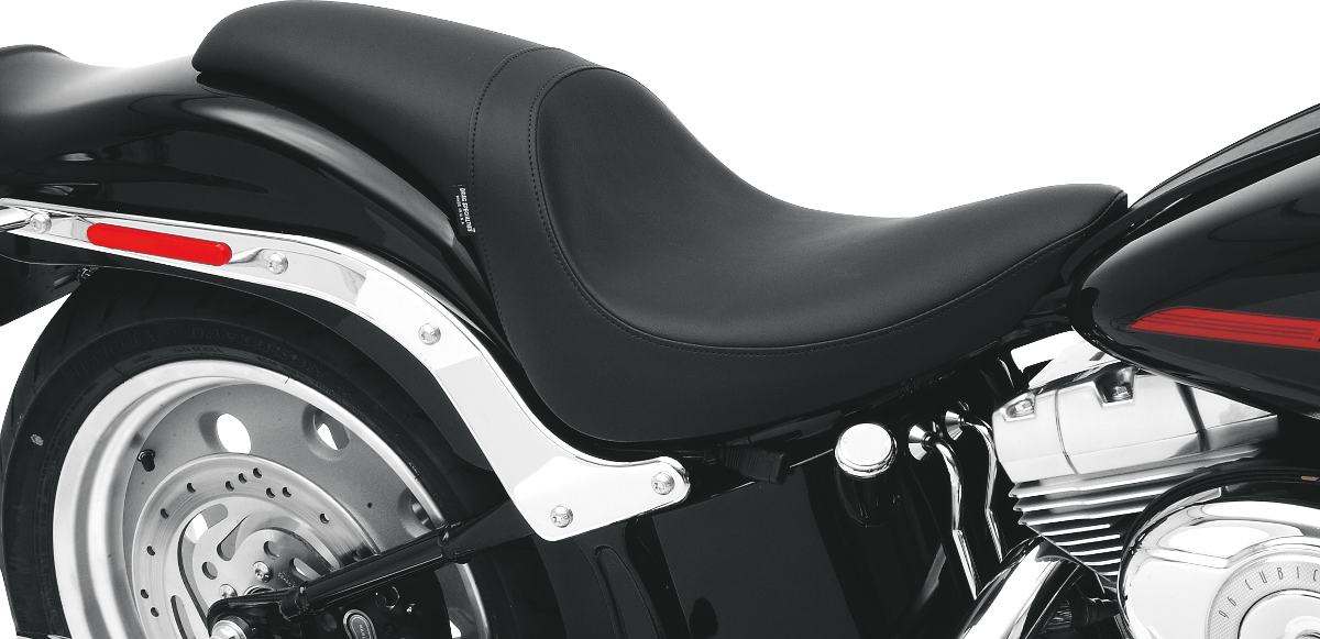 Drag Specialties Seats Predator Seat - Black - Smooth - FL/FX '06-'17