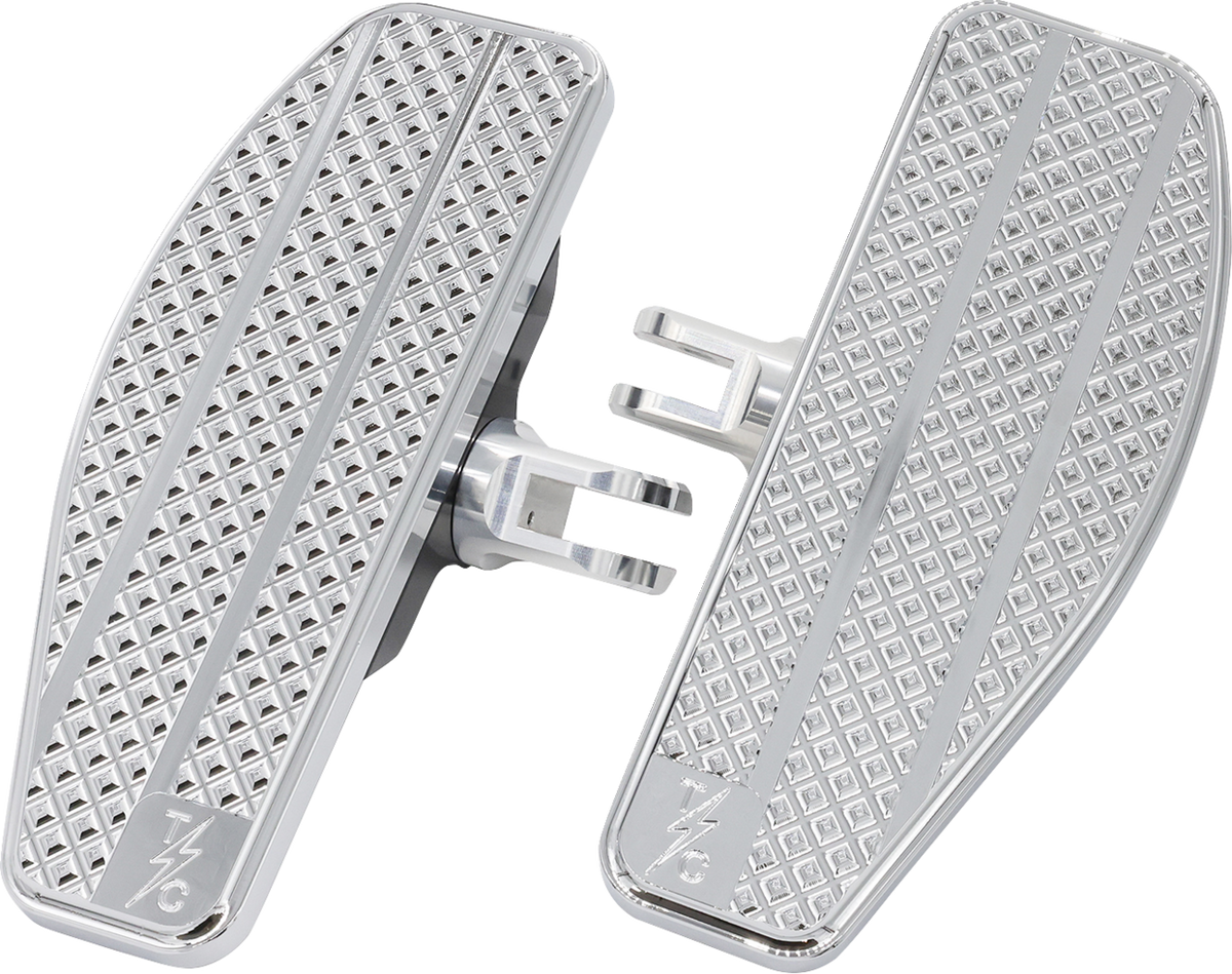 Thrashin Supply CO. Mini Floorboards - Chrome