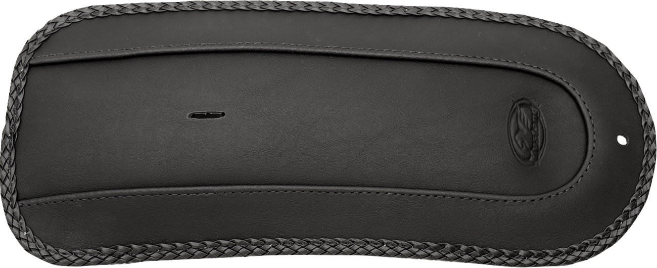 Mustang Fender Bib - Smooth - Black - HD Dyna '91-'05