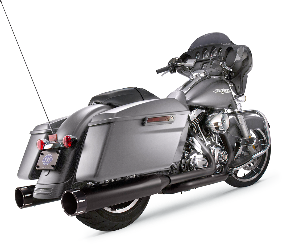 S&S Cycle 4-1/2" MK45 Performance Mufflers — Tracer