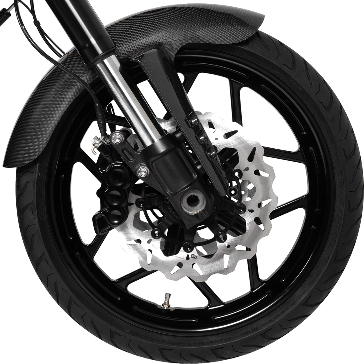 Arlen NESS Front Fender - Qualifier - 19" - Carbon Fiber