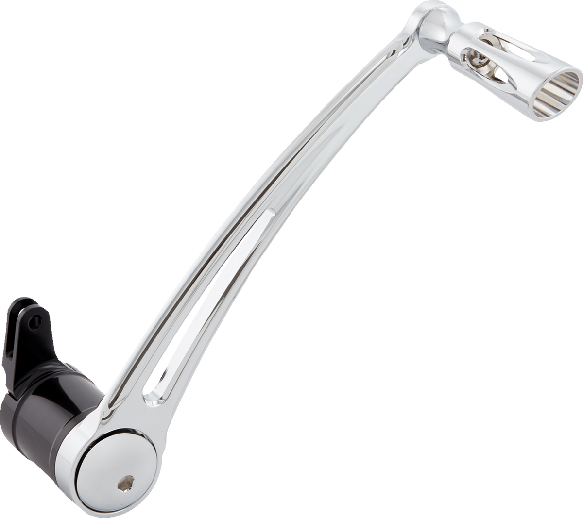 Arlen NESS Brake Arm - Deep Cut - Chrome - FLH/FLT '08-'13