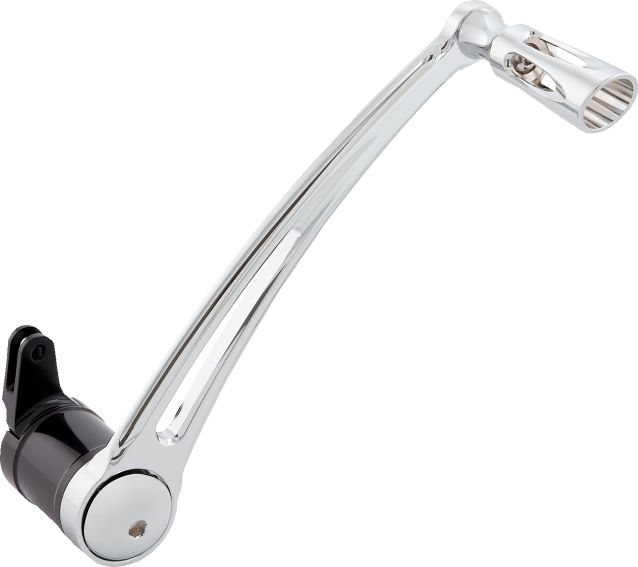 Arlen NESS Brake Arm - Deep Cut - Chrome - FLH/FLT '08-'13