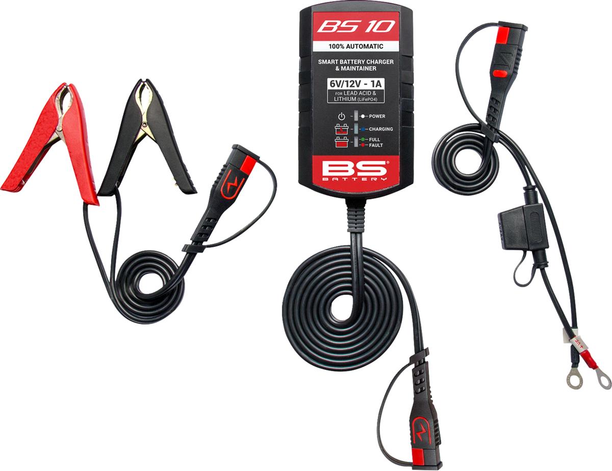 BS Battery Battery Charger/Maintainer - BS 10 - 6 V/12 V - 1 A