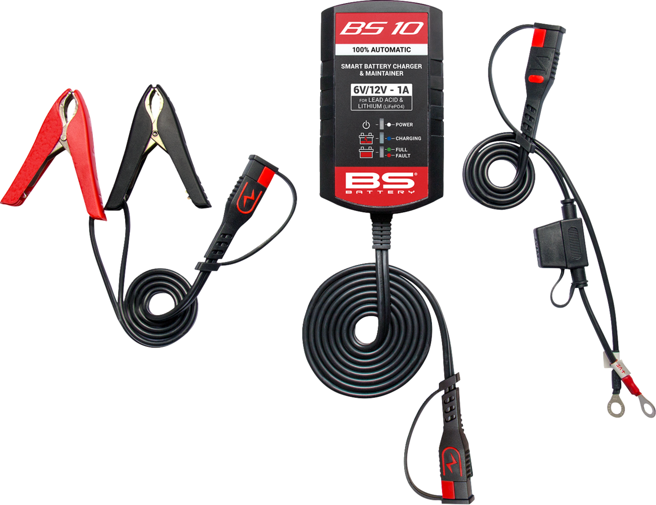 BS Battery Battery Charger/Maintainer - BS 10 - 6 V/12 V - 1 A