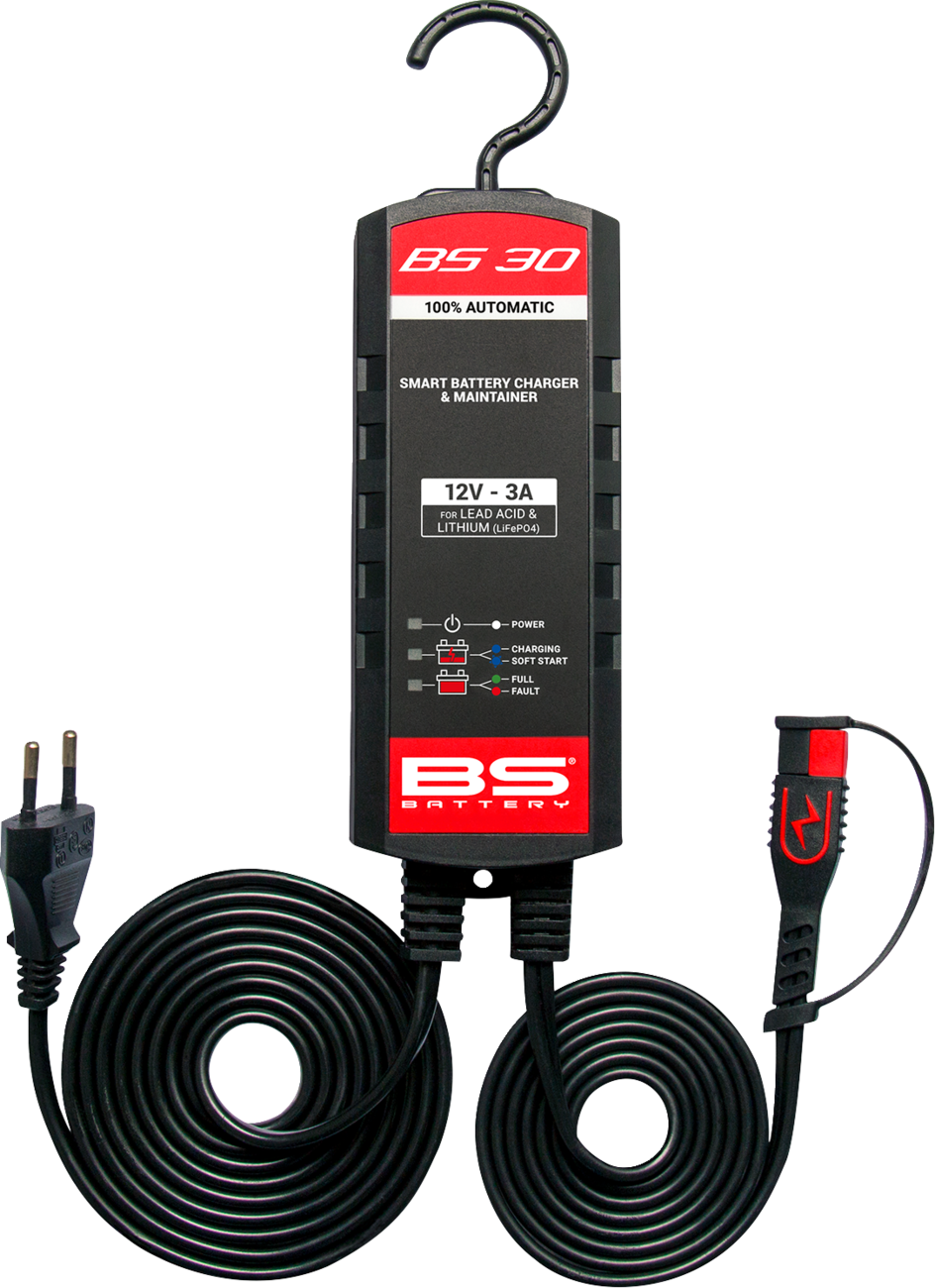 BS Battery Battery Charger/Maintainer - BS 30 - 12 V - 3 A