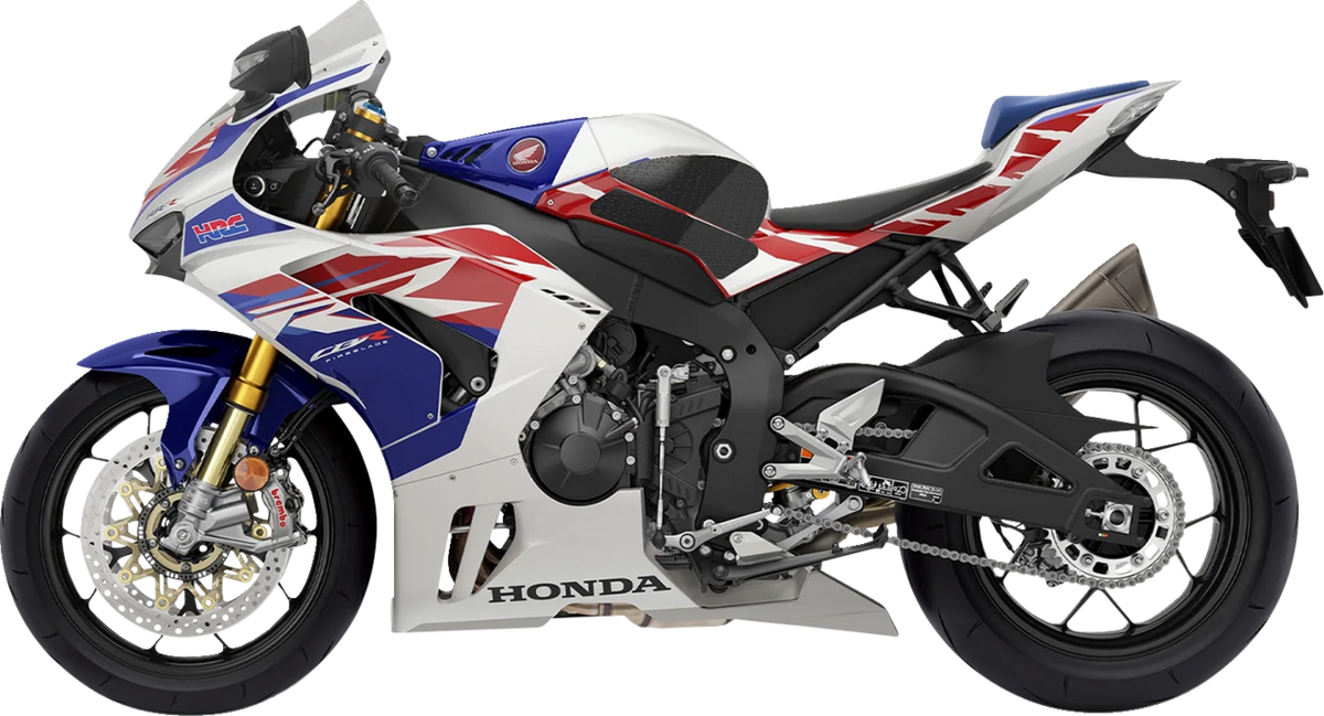 StompGrip Tank Grips - Icon - Black - Honda - CBR '21-'25