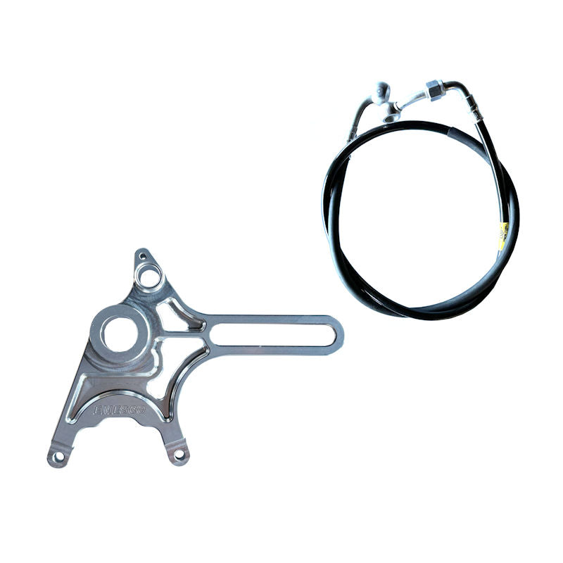 Emesco Designs Underslung Rear Caliper Conversion Kit for Aprilia RSV4 Tuono V4