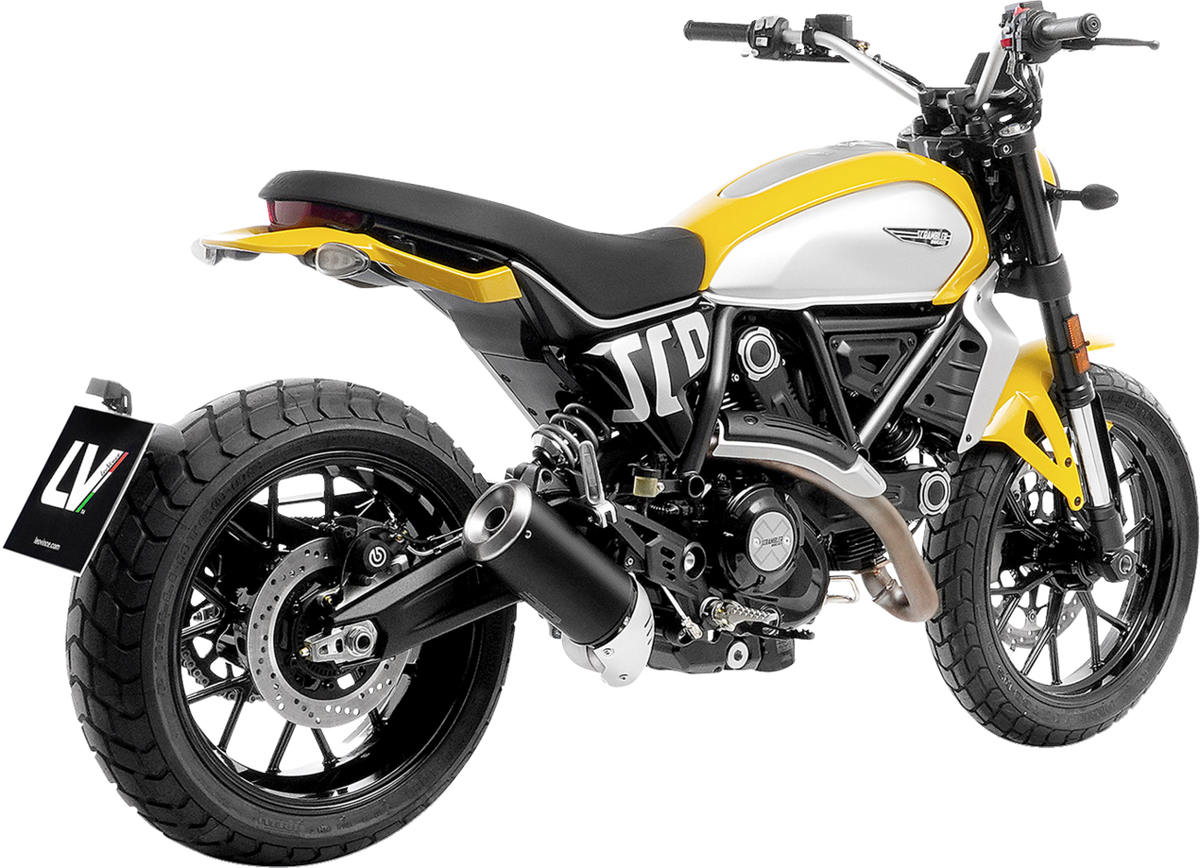 LeoVince Link Pipe - Ducati 800 Scrambler