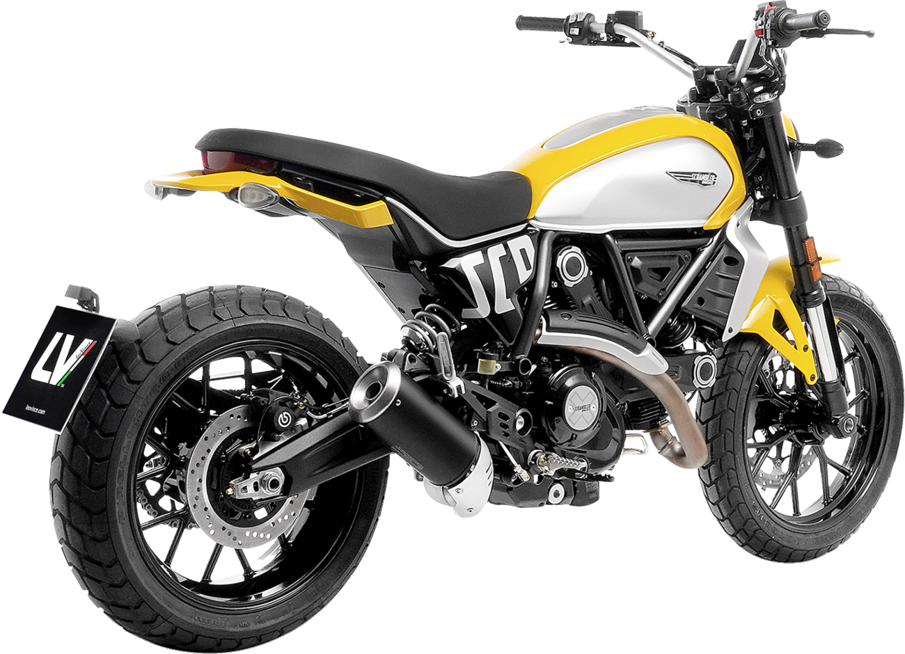 LeoVince Link Pipe - Ducati 800 Scrambler