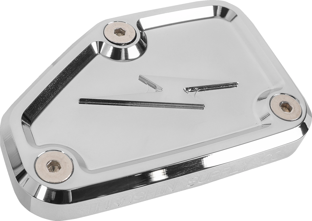 Thrashin Supply CO. Master Cylinder Cover - Brake - Front - Chrome