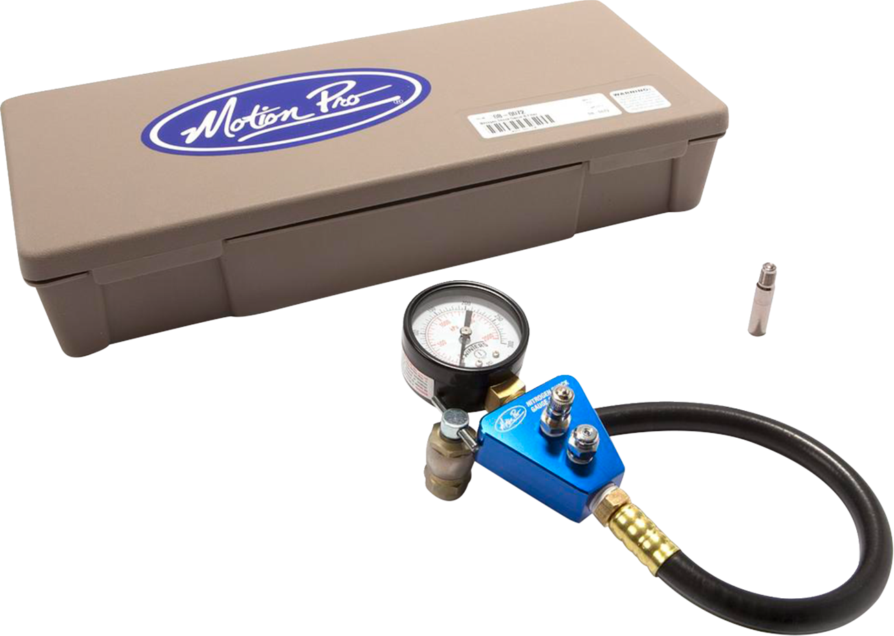 Motion Pro Gauge With Filler - Nitrogen Shock Gauge