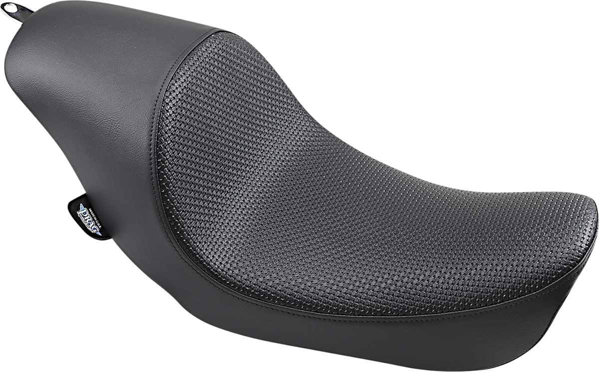 Drag Specialties Seats 3/4 Solo Seat - Low - Basketweave - FXD/FLD '06-'17