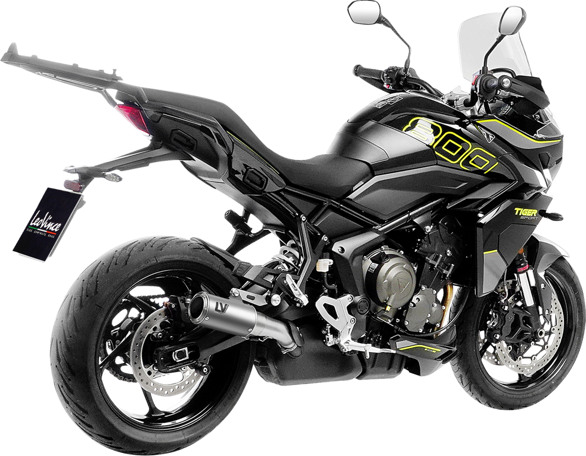 LeoVince LV-Corsa Slip-On Muffler - Titanium - Tiger Sport 800