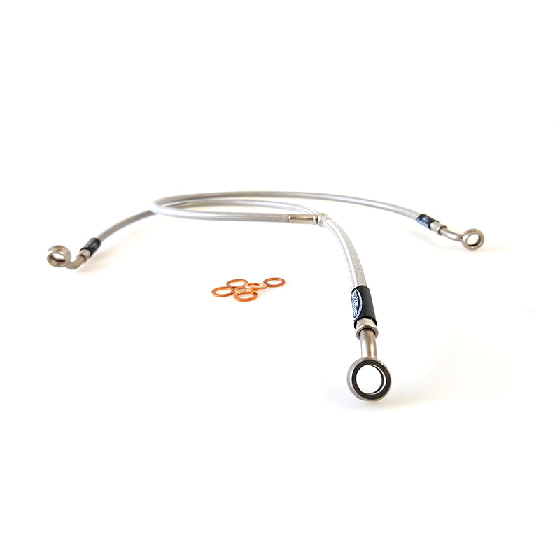 Racing front brake line set