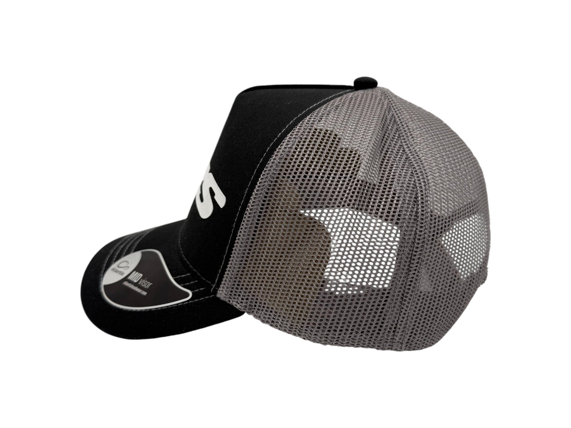 WRS ORIGINAL CAP WITH VISOR BLACK GREY
