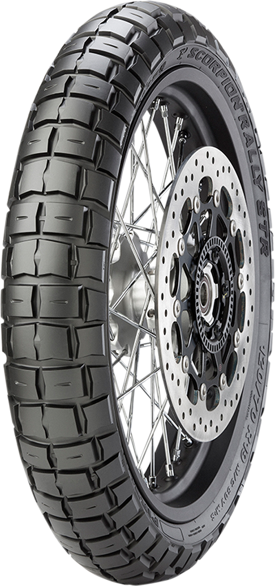 Pirelli Tire - Scorpion™ Rally STR - Front - 110/80r18 - 58V