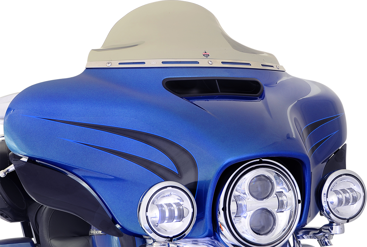 Klock Werks Flare® Windshield - 8-1/2" - Tinted - '14-'25 FLH